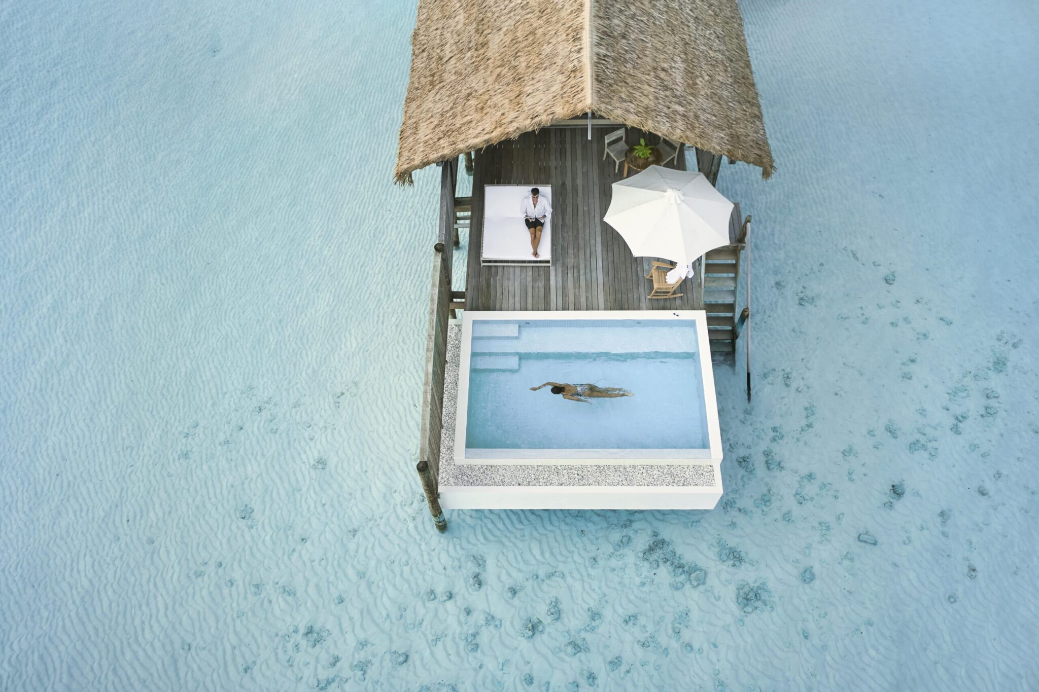 One Bedroom Water Villa w. Pool på COMO Cocoa Island
